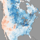 Illustration for article titled A map showing just how freaky this winter really is